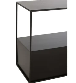 J-Line Stolik kawowy Square 57 cm czarny