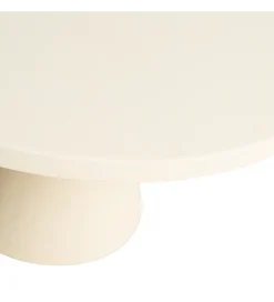 Zona-Design Stolik kawowy STEAKEN 71 cm kremowy