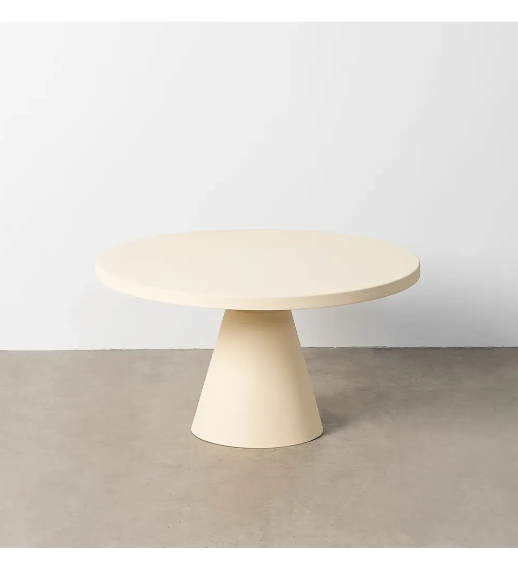 Zona-Design Stolik kawowy STEAKEN 71 cm kremowy