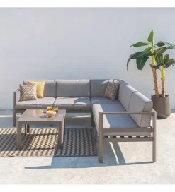 Zona-Design Stolik kawowy STELLA 70 cm szary