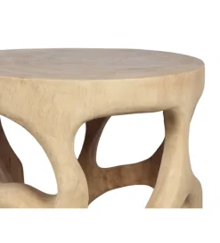Imeri Stolik kawowy SUAR 50 cm drewno suar naturalne