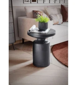 WOHNLING, GERMANY Stolik kawowy SUZAM 40 cm czarny