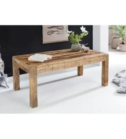 WOHNLING, GERMANY Stolik kawowy TALISA Craft110 cm drewno mango