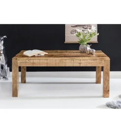 WOHNLING, GERMANY Stolik kawowy TALISA Craft110 cm drewno mango