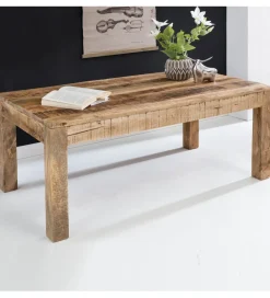 WOHNLING, GERMANY Stolik kawowy TALISA Craft110 cm drewno mango