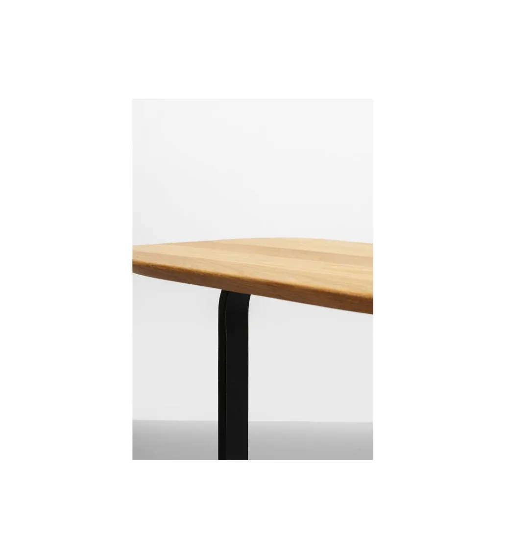 KARE Stolik kawowy TASSILO 58 cm drewno dębu