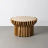 Zona-Design Stolik kawowy TEKALEMA 78 cm drewno mango