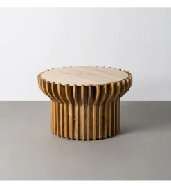 Zona-Design Stolik kawowy TEKALEMA 78 cm drewno mango