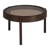 Zona-Design Stolik kawowy TERVO 75 cm ciemny brąz