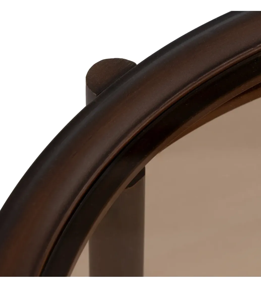 Zona-Design Stolik kawowy TERVO 75 cm ciemny brąz