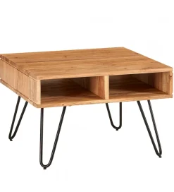 WOHNLING, GERMANY Stolik kawowy TINAR 60 cm drewno akacja