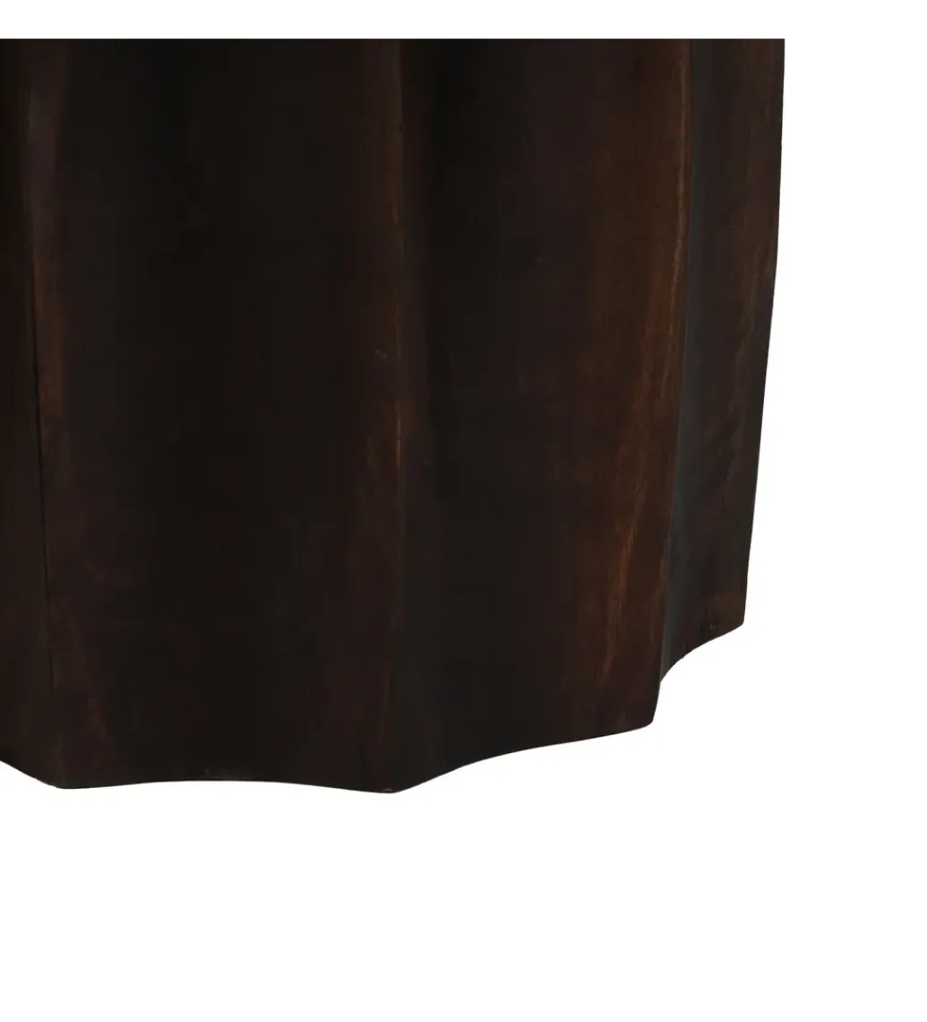 Zona-Design Stolik kawowy TOKAS 75 cm drewno mango Brązowy