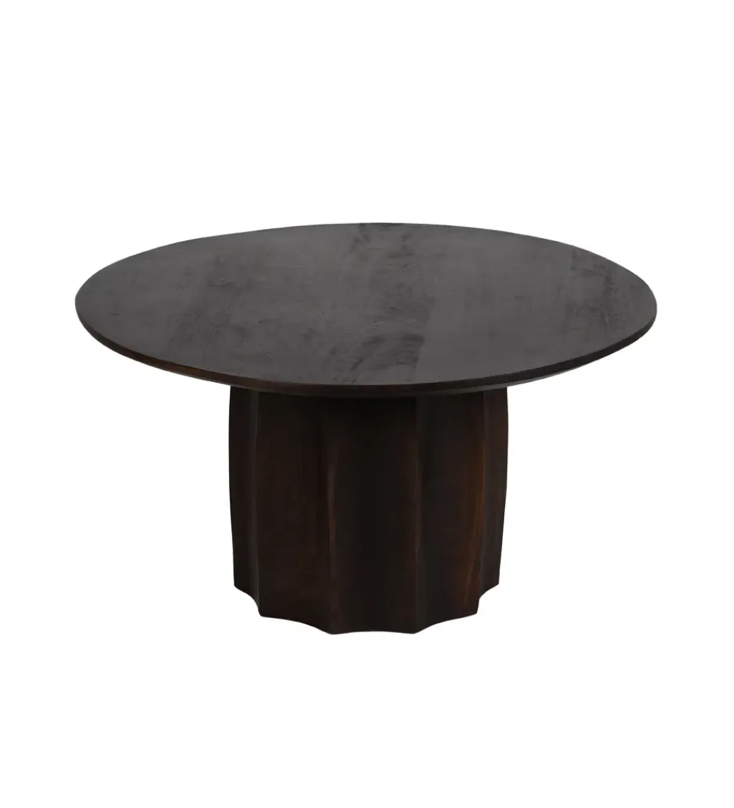 Zona-Design Stolik kawowy TOKAS 75 cm drewno mango Brązowy