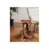 KARE Stolik kawowy Tree 50 cm drewno teak