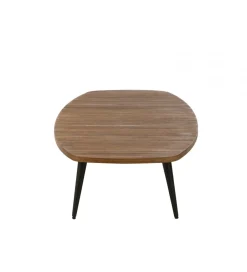 J-Line Stolik kawowy UDINE 120 cm drewno teak