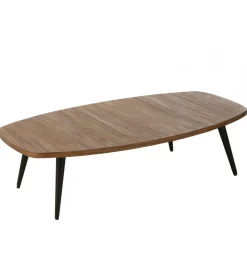 J-Line Stolik kawowy UDINE 120 cm drewno teak