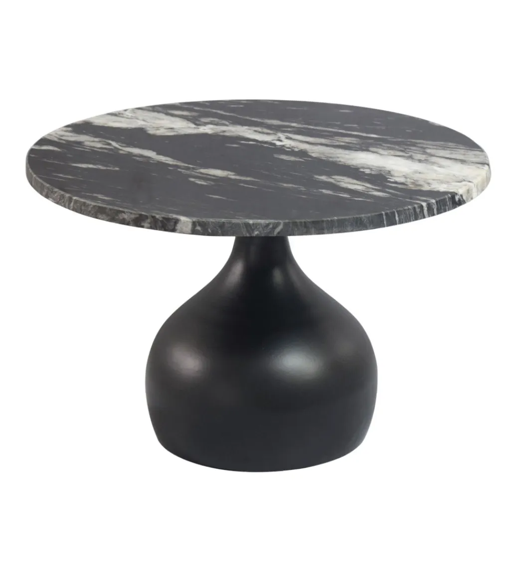 WOHNLING, GERMANY Stolik kawowy URANAKI 60 cm blat marmur