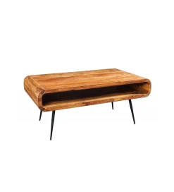 Invicta Interior Stolik kawowy VANG Alpha 90 cm drewno sheesham