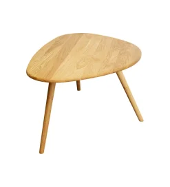 KARE Stolik kawowy VIGO 90 cm drewno dębu