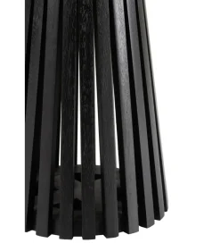 J-Line Stolik kawowy VINCENT 40 cm drewno mango czarny