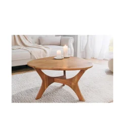 Invicta Interior Stolik kawowy WELS 70 cm drewno akacja honey