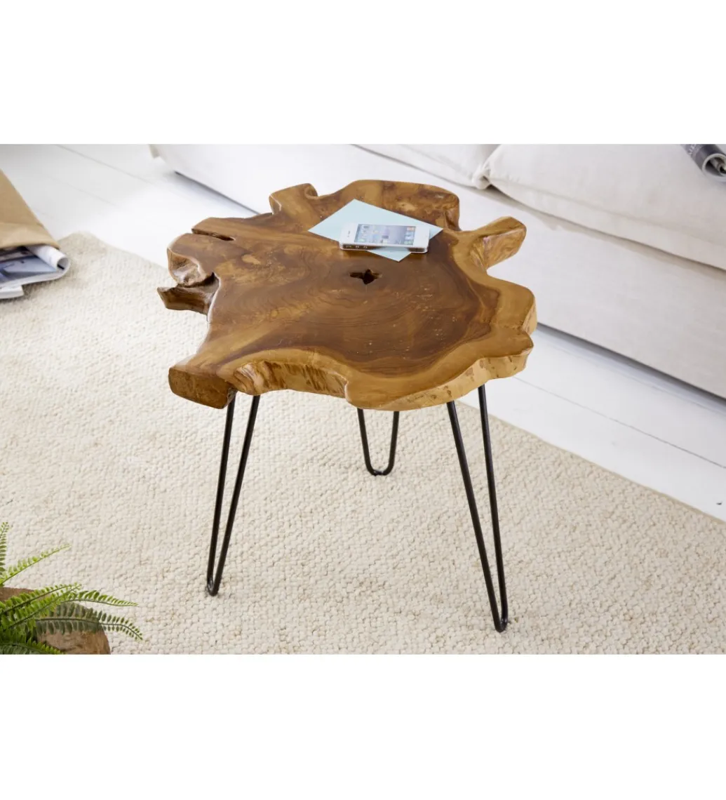 Invicta Interior Stolik kawowy Wild drewnoTeak