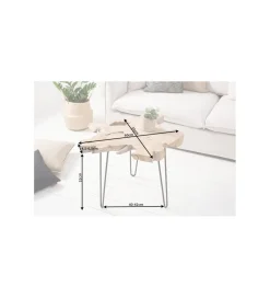 Invicta Interior Stolik kawowy Wild Teak