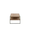J-Line Stolik kawowy WILLY 120 cm w kolorze naturalnym