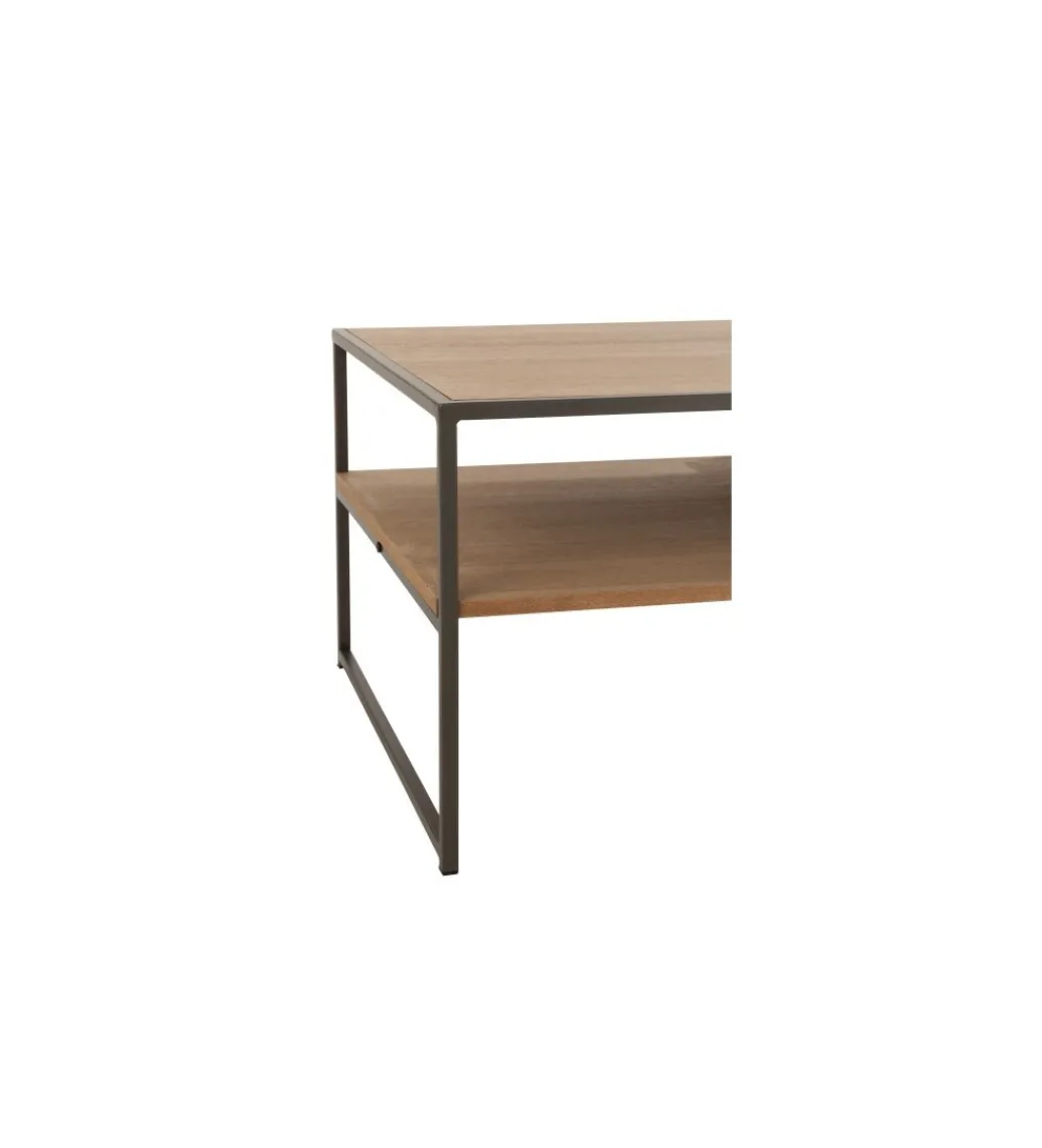 J-Line Stolik kawowy WILLY 120 cm w kolorze naturalnym