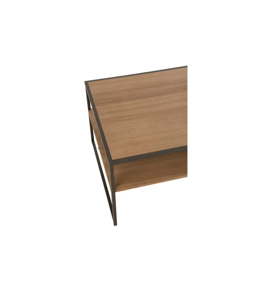J-Line Stolik kawowy WILLY 120 cm w kolorze naturalnym