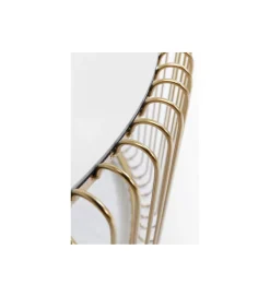 KARE Stolik kawowy Wire Brass set 2 złoty