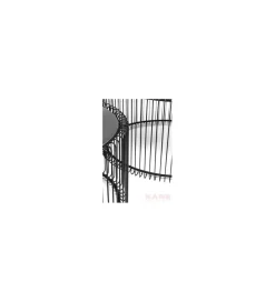KARE Stolik kawowy Wire SET 2 czarny