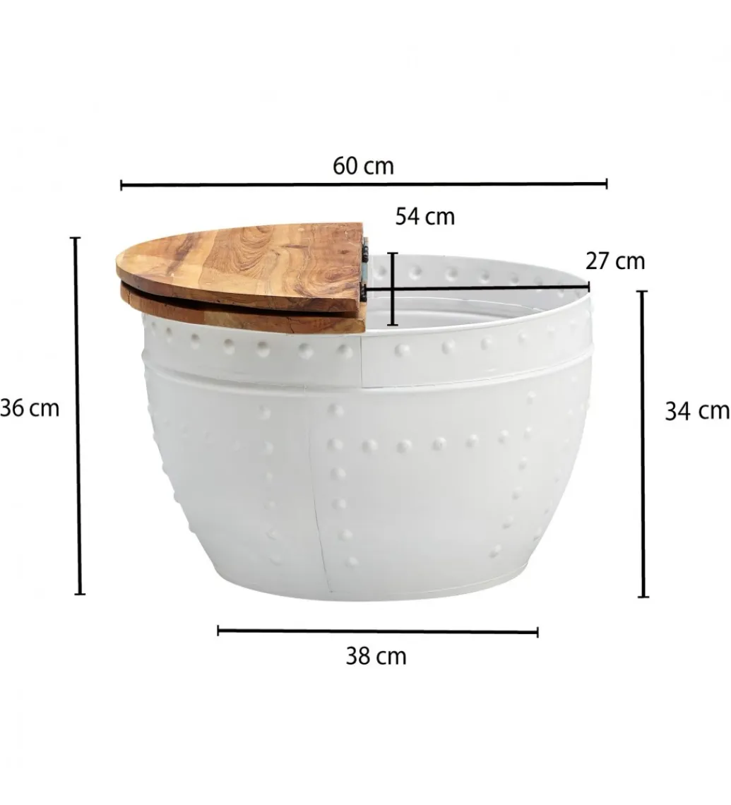 WOHNLING, GERMANY Stolik kawowy WOHNLING 60 cm drewno mango