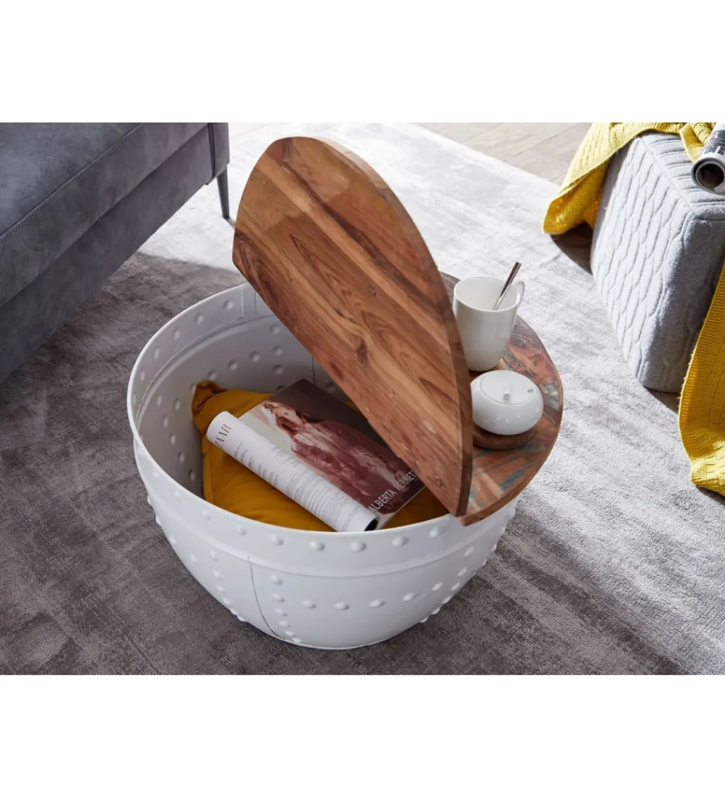 WOHNLING, GERMANY Stolik kawowy WOHNLING 60 cm drewno mango