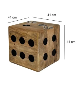 WOHNLING, GERMANY Stolik kawowy WOHNLING 41 cm drewno mango