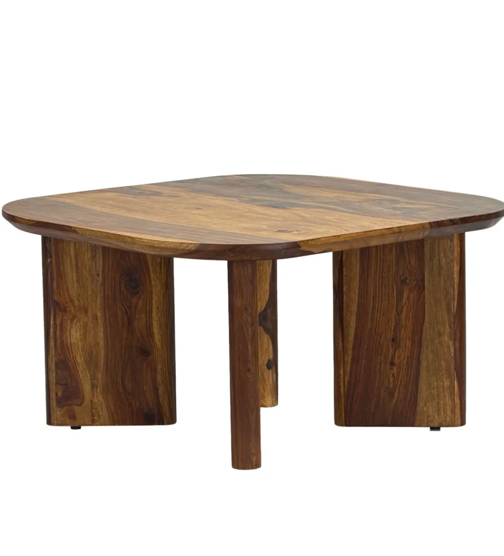 WOHNLING, GERMANY Stolik kawowy WOHNLING 60 cm drewno sheesham