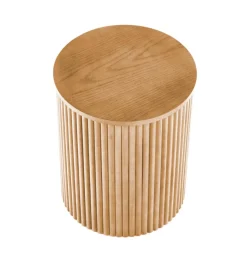 Halmar Stolik kawowy WOODY 40 cm naturalny