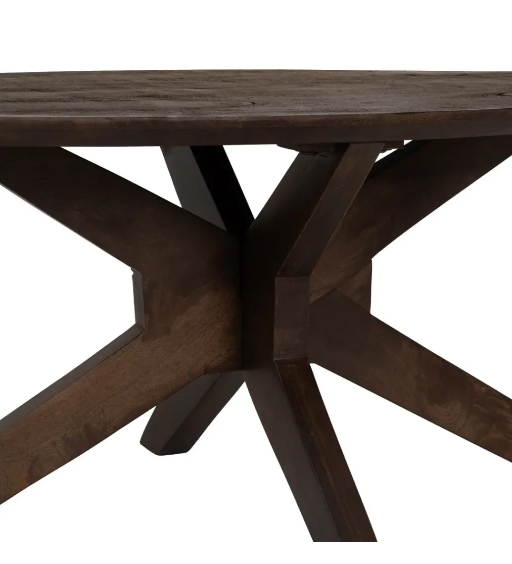 Zona-Design Stolik kawowy YRITOD 110 cm drewno mango