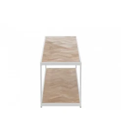 J-Line Stolik kawowy ZIGZAG 150 cm naturalny