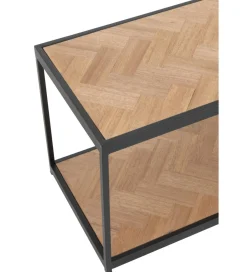 J-Line Stolik kawowy ZYGZAK 150 cm naturalny