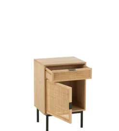 J-Line Stolik nocny BASONOT 70 cm naturalny