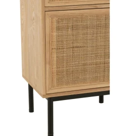J-Line Stolik nocny BASONOT 70 cm naturalny