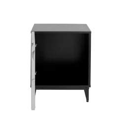 KARE Stolik nocny CARINO 50 cm srebrna