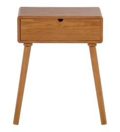 WOOOD Stolik nocny NELO 54 cm naturalny