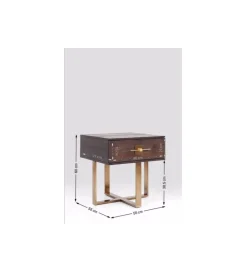 KARE Stolik nocny OSAKA 55 cm fornir jesion