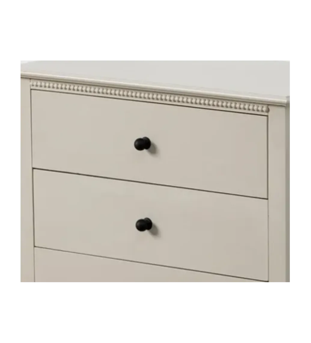 Zona-Design Stolik nocny REID 61 cm jasnoszary