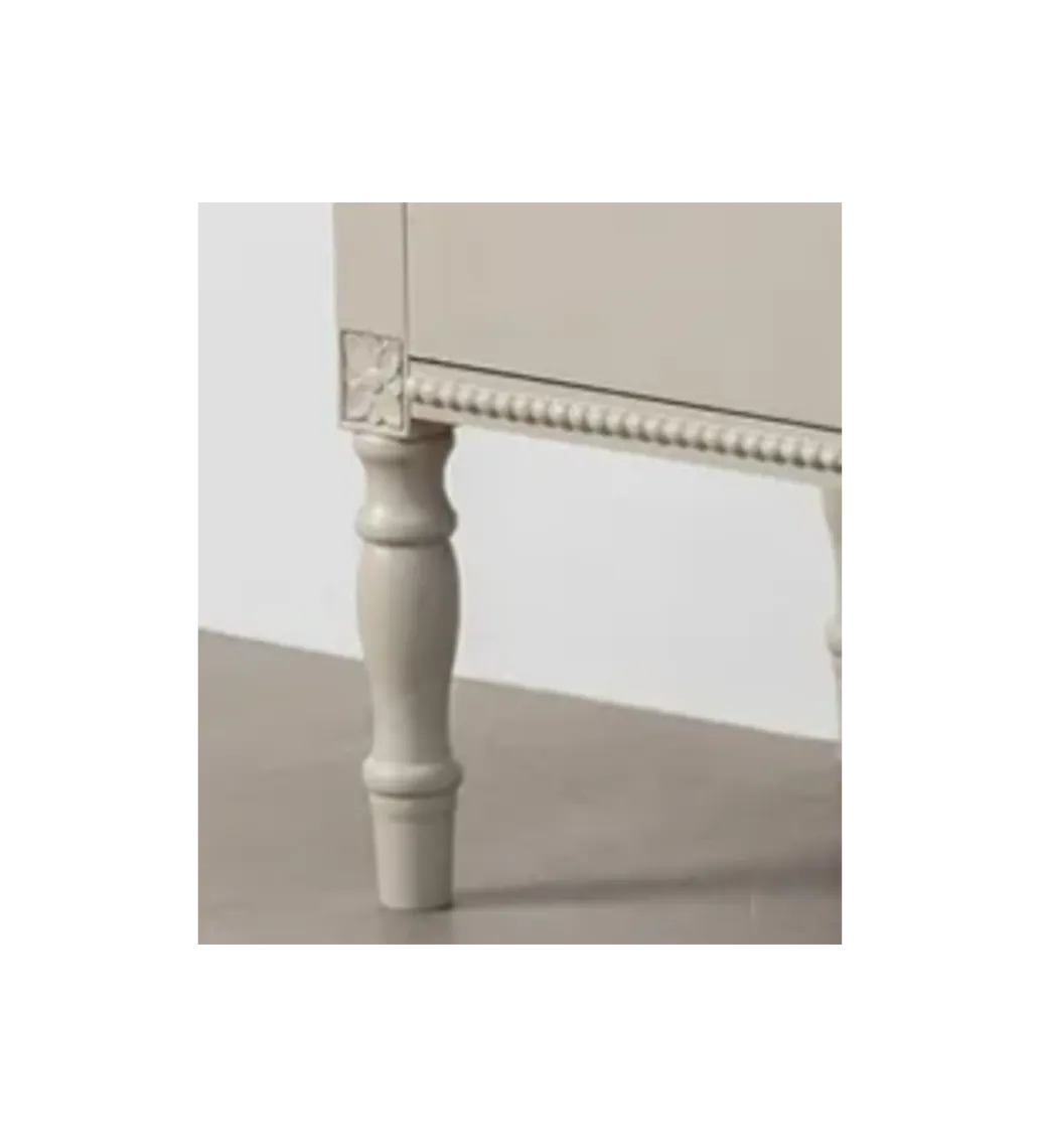 Zona-Design Stolik nocny REID 61 cm jasnoszary