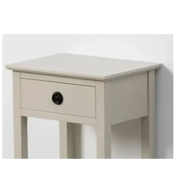 Zona-Design Stolik nocny REID 40 cm jasnoszary