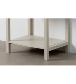 Zona-Design Stolik nocny REID 48 cm jasnoszary