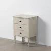 Zona-Design Stolik nocny REID 43 cm jasnoszary